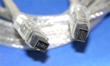 10FT FIREWIRE 1394B BILINGUAL CABLE SILVER 9PIN 9PIN