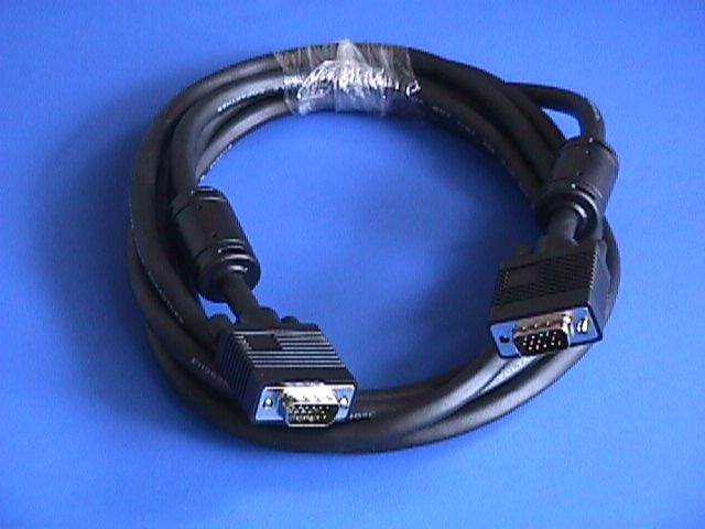 10FT SVGA CABLE MONITOR UL2919 HD15 Male to Male