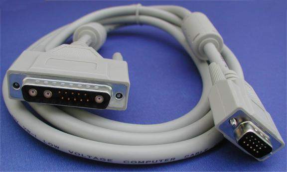 13W3-M TO HD15-M 6FT SUN with SYNC CABLE