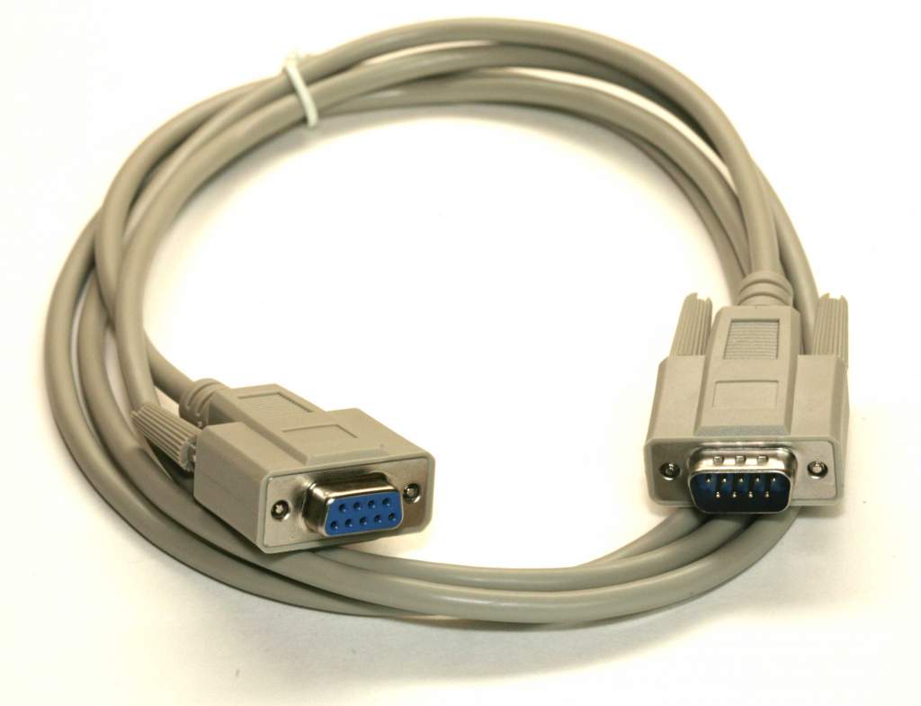 6FT DB9M to DB9F SERIAL CABLE