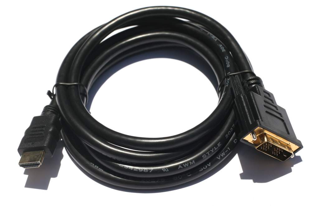 DVI HDMI CABLE 2M 6FT
