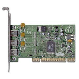 FIREWIRE CARD VIA CHIPSET Software Cable