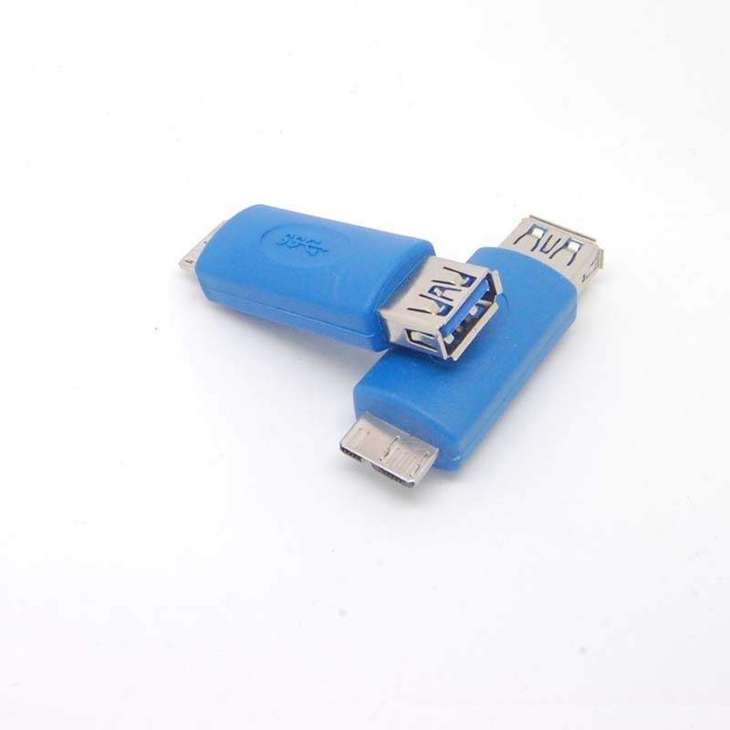 MicroUSB A Male to 3.0 USB A Female 3.0 OTG Adapter