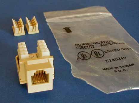 PHONE RJ-11,RJ-12 KEYSTONE JACK IVORY