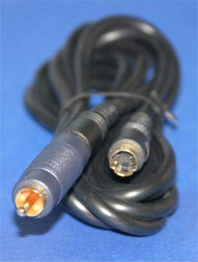 SVHS SVIDEO 4PIN MINI M To RCA-M 6FT CABLE