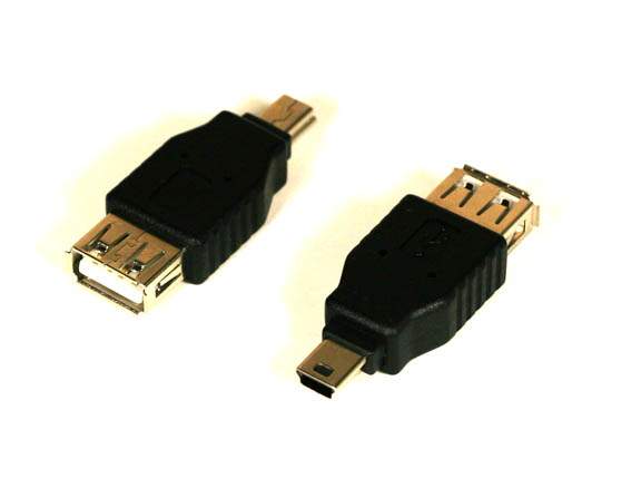 USB CAMERA ADAPTER TYPE A-Female to MINI-B 5-Male
