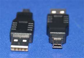 USB CAMERA ADAPTER TYPE A-Male to MINI-B 5-Male