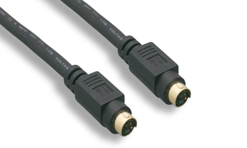 MiniDin4 Male SVideo Cable