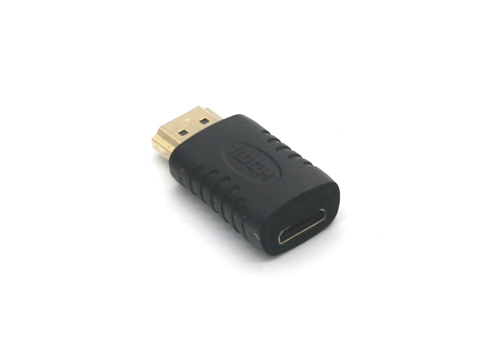 HDMI Type C Mini HDMI Type A Male Adapter