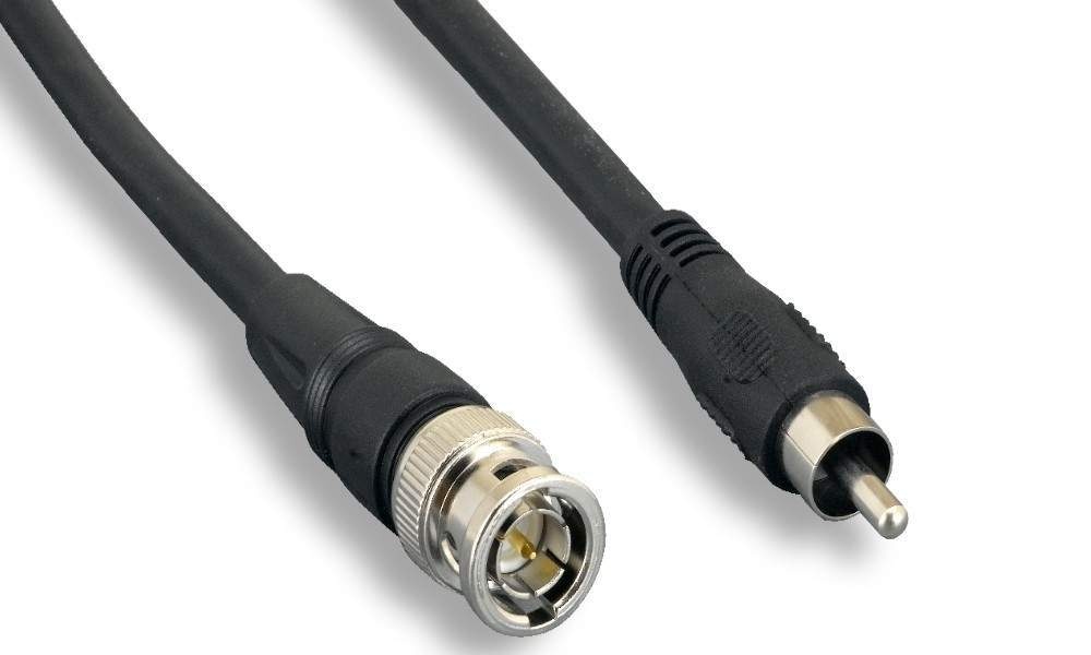 12FT Composite Video Cable BNC Male to RCA Male RG59