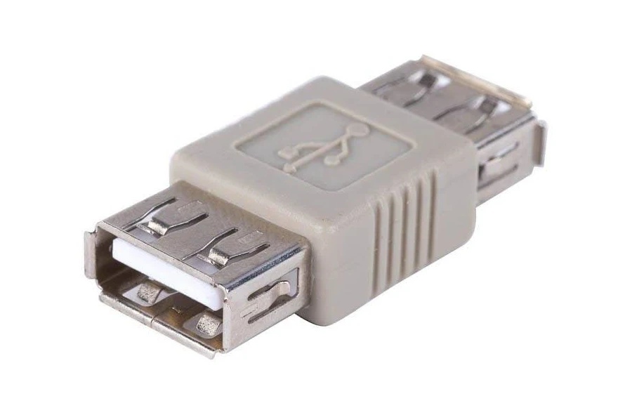 USB 2.0 Gender Changer Type-A Female to Type-A Female Adapter Coupler F-F F/F