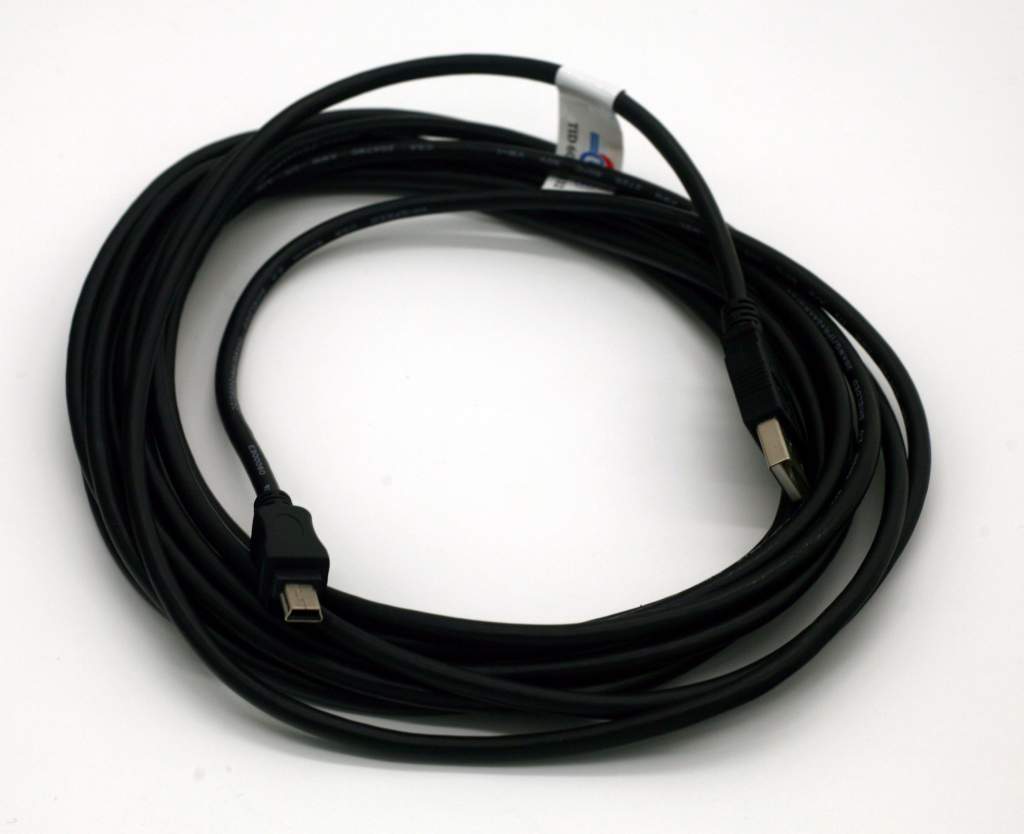  USB-2.0-MINI-B-5-Wire-15FT-Premium-Cable-5M-Tether-MiniB