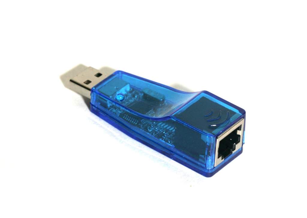 Adaptateur USB 2.0 vers Ethernet RJ45 - Adaptateur et