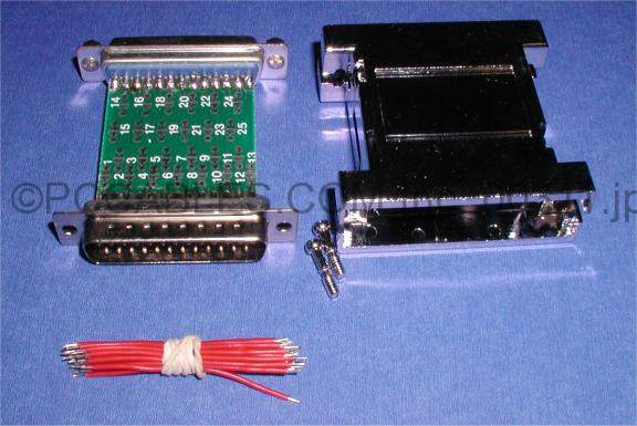 DB25 Male to Female Wiring Jumper Box Adapter - PC Cables Search