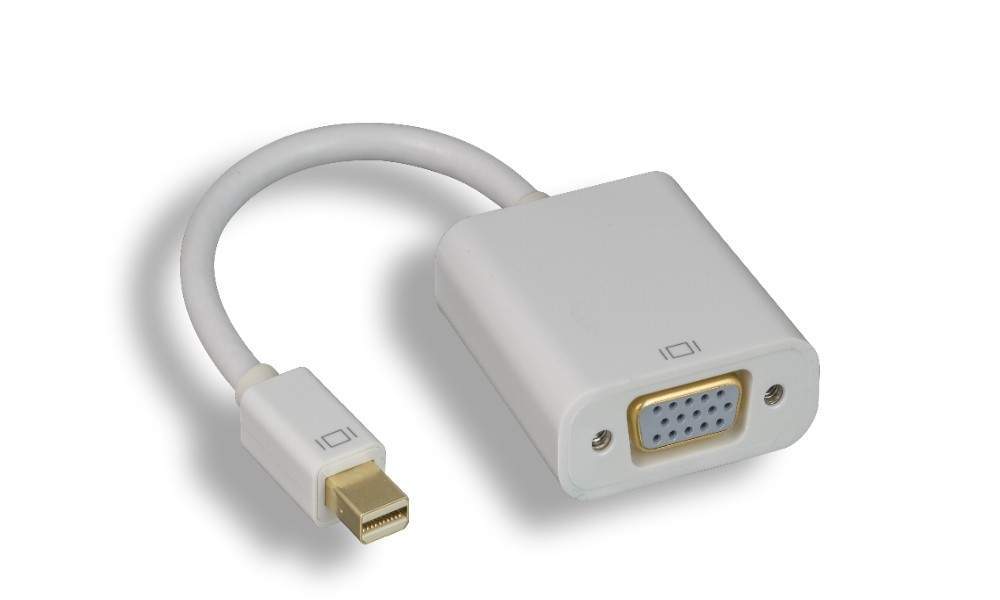 Mini DisplayPort DP mDP Thunderbolt to VGA Video Adapter Cable