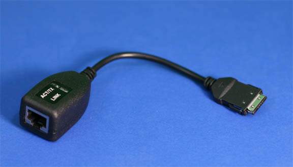 PCMCIA Lan Cable E-XM-2-D Type XIRCOM INTEL Dongle