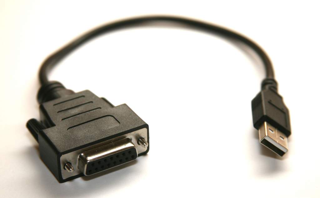 USB to Gameport DB15 Adapter Microsoft Sidewinder