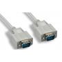 6FT VGA Monitor Cable HD15 Male to Male Beige