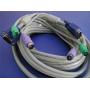 KVM Cable 15FT Video VGA PS2 Male to Male