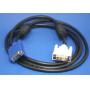 DVI-A HD15 VGA Cable Assembly 2 Meter 6.6ft ANALOG