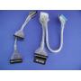 Floppy 18 Inch and IDE Silver Round 36 Inch Cable Set