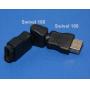 HDMI Swivel-Flex Adapter Male-Female