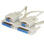 Serial Data Tranfer Cable Laplink 4-HEADS 8FT