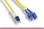 1 Meter OS2 Duplex Single Mode LC-SC 9/125µm Fiber Optic Cable