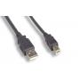 USB 2.0 COMPUTER Cable TYPE A to TYPE B Black 6FT