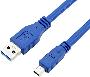 USB-A to Mini-B 10-Pin Cable 3 Meter USB 3.0 MiniB