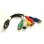 Component Svideo to MINIDIN9 Adapter Cable JATON CB9D0005