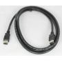 6FT Firewire Cable Black 6PIN 6PIN 6p 6p
