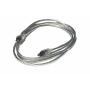 6FT Firewire Cable Silver 4PIN 4PIN