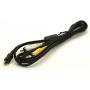 MicroB to Dual RCA Cable 6ft Audio Video AV