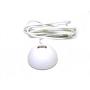 USB Docking Ball White 2.0 5ft Cable