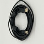 USB Cable Type-A to Type-B Black 20FT 20awg Power Gold Plated Printer