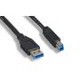 USB 3.0 SuperSpeed A-B Cable 3FT