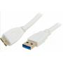 USB 3.0 Type A Male Micro B Male USB 3.0 Data Sync Charge Cable 15Ft Tether