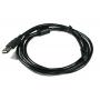 USB Mini-B Cable Black 40in 1M with Ferrite D1F Premium Quality