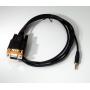 Serial Cable DB9F to 3.5mm DCS4 TAKE CONTROL 4 Null Adapter Kit