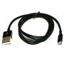 MFi Certified Lightning to USB Cable 3FT Black IPhone